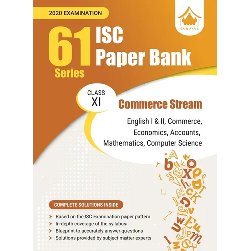 61 Paper Bank - Commerce Stream: ISC Class 11 for 2020 examination