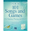 First We Sing! 101 Songs & Games: For Singing, Playing, and More! by Susan Brumfield - Book with Online Audio