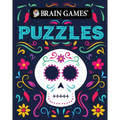 Brain Games - Take-Along - Puzzles (Sugar Skull Design - Day of the Dead and Halloween)