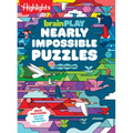 Brainplay Nearly Impossible Puzzles: Mind-Bending Activity Book Packed with Brain Teasers, Seek-And-Find Fun and the Biggest Challenges for Puzzle-Lov
