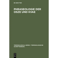 Phraseologie der OSZE und KVAE