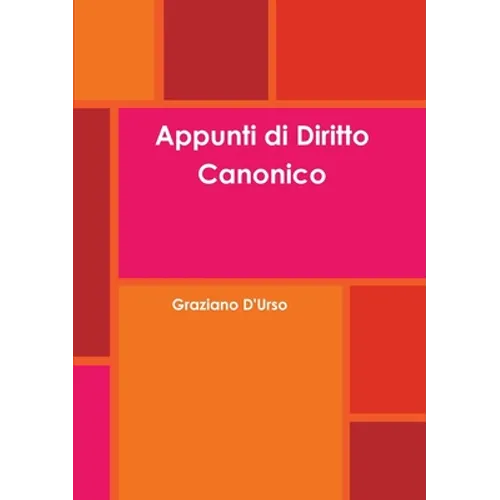Appunti di Diritto Canonico