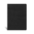 CSB Single-Column Wide-Margin Bible, Black Leathertouch