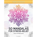 50 Mandalas for Stress-Relief (Volume 2) Adult Coloring Book: Beautiful Mandalas for Stress Relief and Relaxation