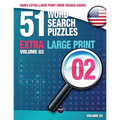 Sam's Extra Large-Print Word Search Games - 51 Word Search Puzzles, Volume 2: Brain-stimulating puzzle activities for many hours of entertainment