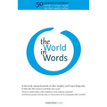 The World in Words: Fifty Professional Translators Provide a Unique Insight into Their Country's Culture