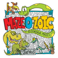 Maze-O-Zoic: 50 Dinosaur Mazes