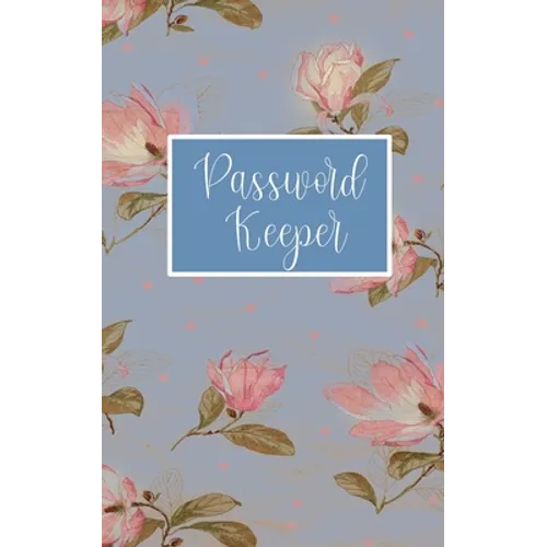 Password Keeper: Website password Tracker with alphabetical tabs