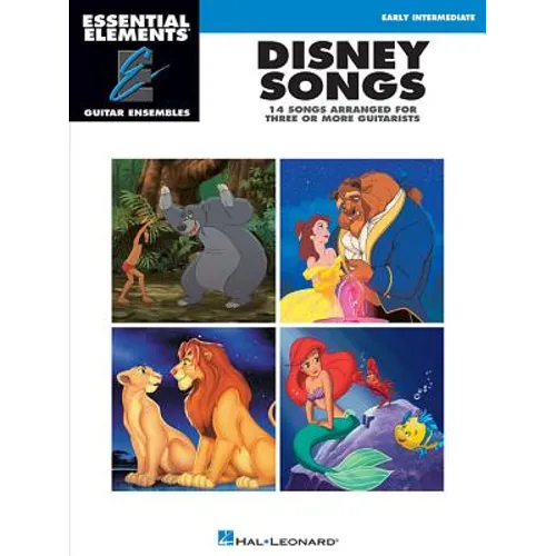 Disney Songs: Essential Elements Guitar Ensembles Early Intermediate Level