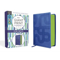 Nirv, Giant Print Compact Bible for Boys, Leathersoft, Blue, Comfort Print