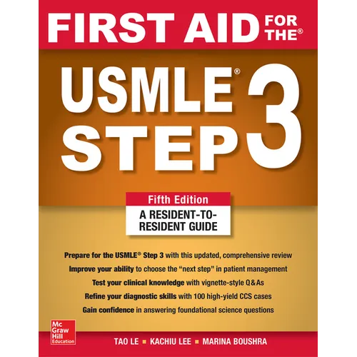 First Aid for the USMLE Step 3, Fifth Edition