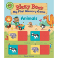 Bizzy Bear: My First Memory Game: Animals: (Interactive Memorization Board Book about Animals on the Farm, at the Zoo, and in the Sea for Toddlers - W