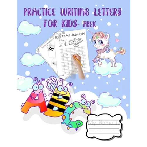 Practice Writing Letters for Kids Prek: Shapes, and letter tracing books for kids ages 3-5. Over 115 pages. learning to write for preschoolers from ea