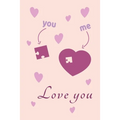 You Me Love You: Valentines day gift for her, unique Valentine's Day gift Ideas For Girlfriend, Wife