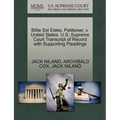 Billie Sol Estes, Petitioner, V. United States. U.S. Supreme Court Transcript of Record with Supporting Pleadings