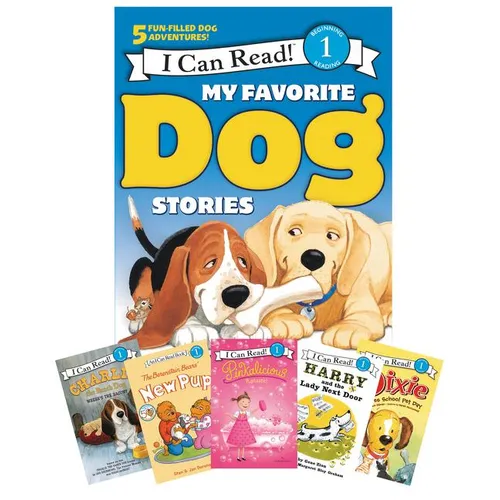 My Favorite Dog Stories: Learning to Read Box Set: A Box of 5 Favorite Dog Books for Beginning Readers