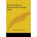 Ancient India As Described By Ptolemy (1885)
