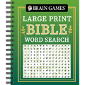 Brain Games - Large Print Bible Word Search (Green)