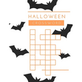 Halloween Crossword: 100+ Spooky Halloween Vocabulary Words for Kids