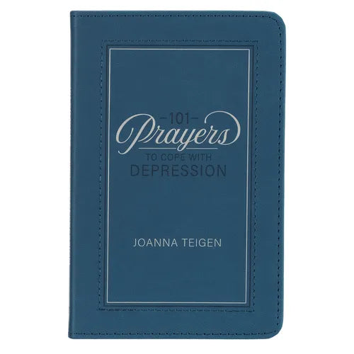 101 Prayers to Cope with Depression Faux Leather