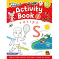 Jolly Phonics Activity Book 1: In Print Letters (American English Edition)