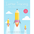 Letter Tracing For Preschoolers Ages 3-5: Learn to write activity workbooks, abc alphabet writing paper lines. Kindergarten preschoolers handwriting p