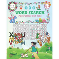 110 Word Search Fun Puzzles for Kids: Fun puzzles for kids age 6+. Animals names word search consisting of letters arranged in a grid and the objectiv