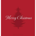 Merry Christmas: Hardcover Guest Book for Christmas Parties and Fall Holiday Events
