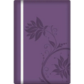 Biblia de la Mujer Conforme Al Corazón de Dios: Duotono Morado