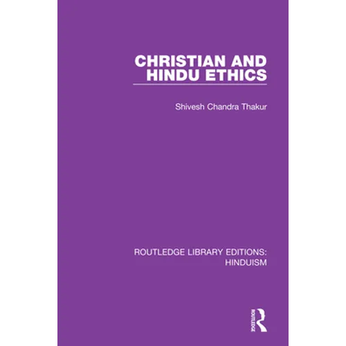 Christian and Hindu Ethics