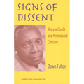 Signs of Dissent: Maryse Condé and Postcolonial Criticism