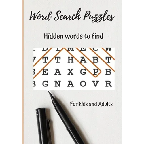 Word Search Puzzles: More than 350 Hidden words to find, puzzle book (7" x 10") with various themes for kids and adults