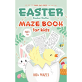 Easter Basket Stuffer Maze Book: Preschool Activity Gift Book for Kids Ages 4-8 With 100+ Mazes Featuring Rabbits, Easter Eggs, Flowers, and More