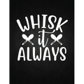 Whisk it always: Recipe Notebook to Write In Favorite Recipes - Best Gift for your MOM - Cookbook For Writing Recipes - Recipes and Not