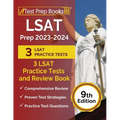 LSAT Prep 2023-2024: 3 LSAT Practice Tests and Review Book [9th Edition]