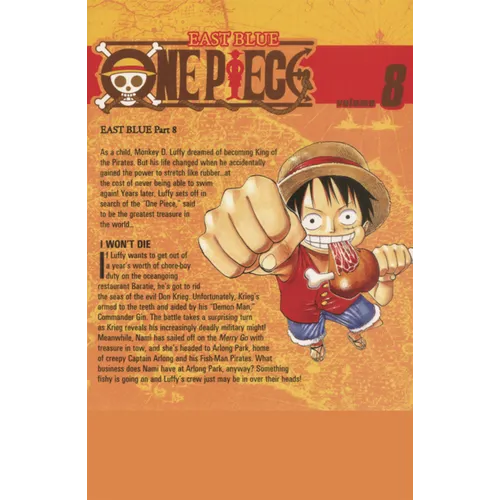 I Won't Die. (One Piece, Vol. 8)