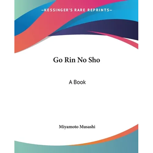 Go Rin No Sho: A Book