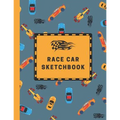 Race Car Sketchbook: Large Sketchbook with Bonus Coloring Pages 8.5 x 11, Drawing, Doodling and Coloring (Kids Drawing Books)
