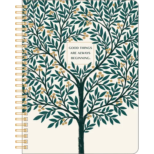 Spiral Notebook: Good Things Are Always Beginning.