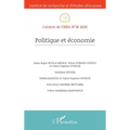 Politique et économie
