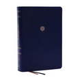 Kjv, the Woman's Study Bible, Blue Leathersoft, Red Letter, Full-Color Edition, Comfort Print (Thumb Indexed): Receiving God's Truth for Balance, Hope