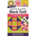 The New Quick & Easy Block Tool!: 110 Quilt Blocks in 5 Sizes with Project Ideas - Packed with Hints, Tips & Tricks - Simple Cutting Charts & Helpful