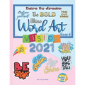 Vision Board Word Art: Over 300 Word Art Quotes to Cut and Past on Your 2021 Vision Board Vision Board Magazine 8.5x11 inch
