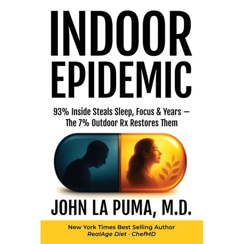 Indoor Epidemic: 93% Inside Steals Sleep, Focus & Years-The 7% Outdoor Rx Restores Them