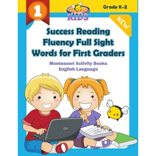 Success Reading Fluency Full Sight Words for First Graders Montessori Activity Books English Language: I can read readiness sight word readers picture