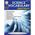 Science Vocabulary Quick Starts, Grades 4 - 8