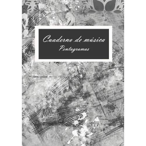Cuadeno de musica: Libreta de pentagramas para escribir y aprender notas musicales, 120 paginas, 8 pentagramas por pagina, citas motivadoras