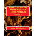 PSPUZZLES 100 Word Fill-Ins Hard Puzzles Volume 3