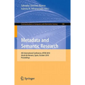 Metadata and Semantic Research: 4th International Conference, Mtsr 2010, Alcalá de Henares, Spain, October 2010, Proceedings