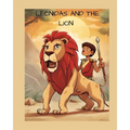 Leonidas and the Lion: story stories storybooks tales kids children toddlers preschoolers animals lion dog cat picture illustrated bedtime 5